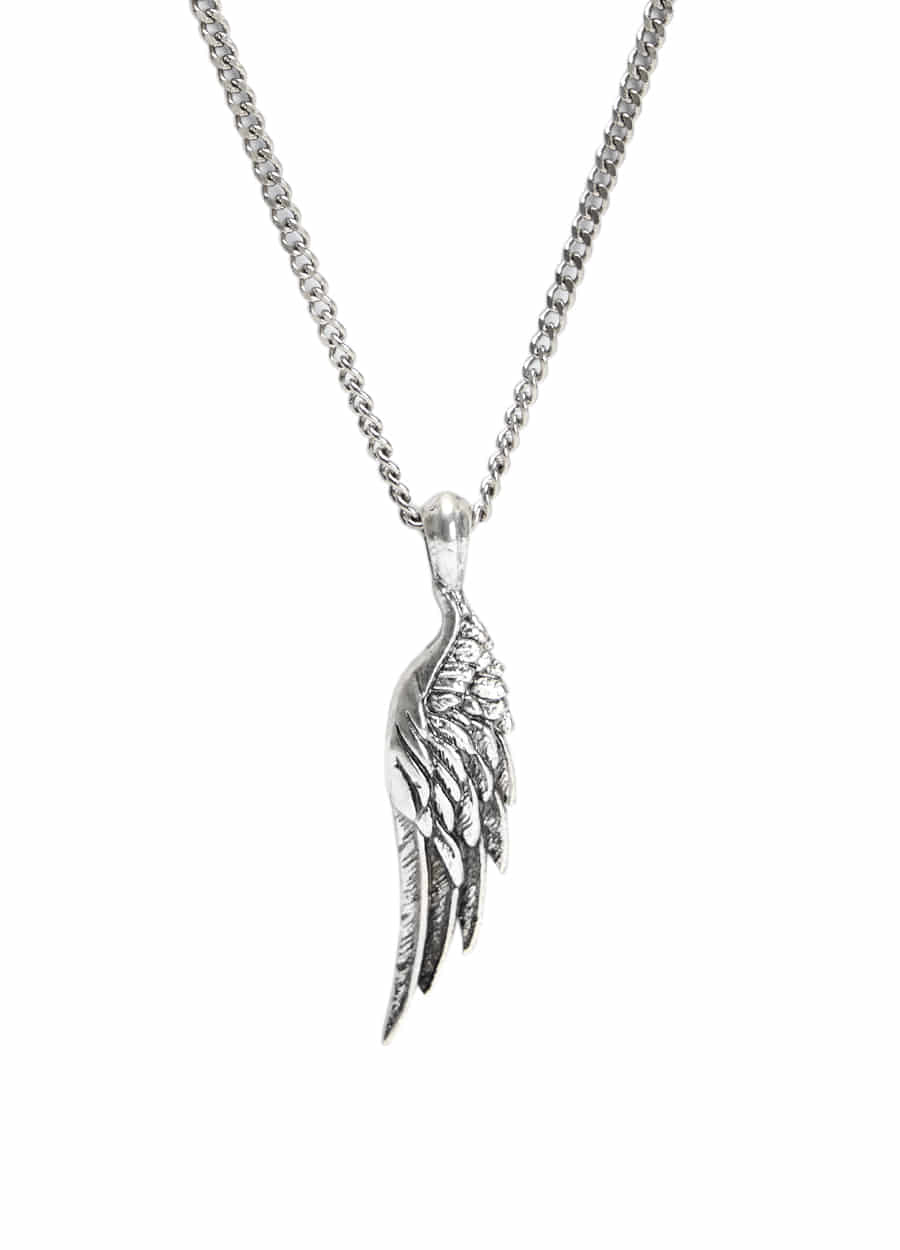 WING BURNISH NECKLACE [BRASS]