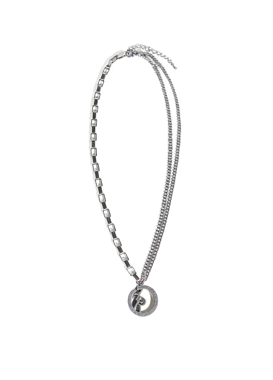 #3102 Symbol Pendant Necklace [Silver]